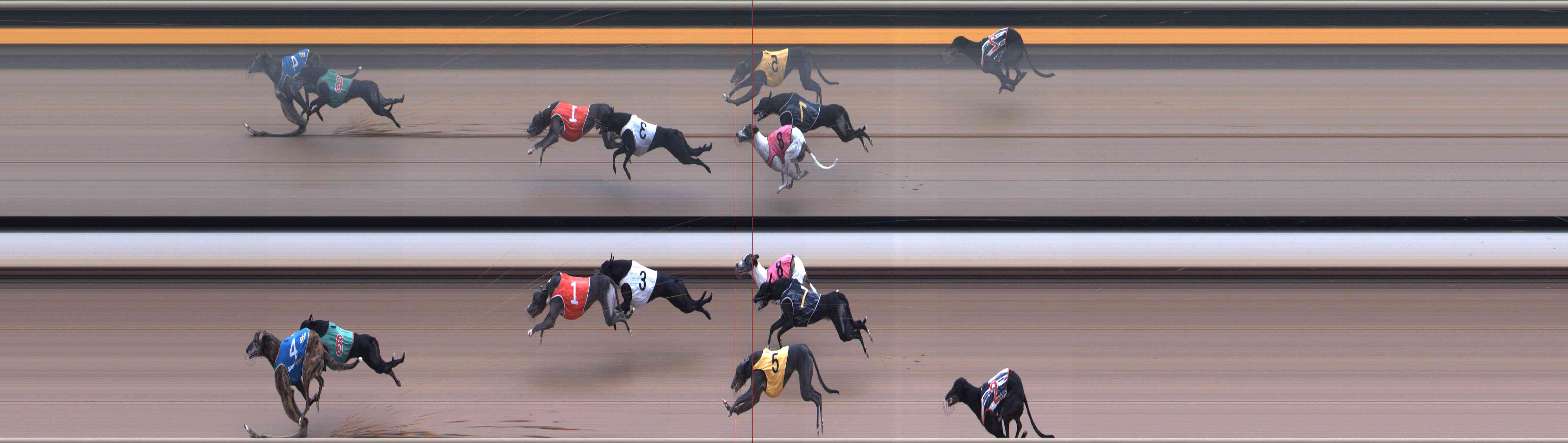 Race result finish photo